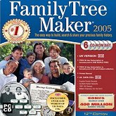 Buy software for your PC - The 2005 Family Tree Maker