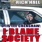 Rich Hall's I Blame Society book