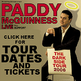 Paddy McGuinness - The Dark Side Tour 2006
