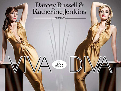 Katherine Jenkins & Darcey Bussell in manchester