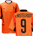 the latest Holland jesrey as worn by Ruud van Nistelrooy