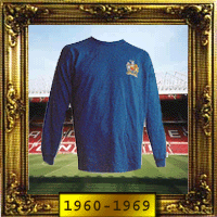 Manchester United kits worn from 1960-1969