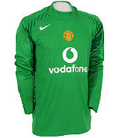 The new Manchester United goalkeeper shirt