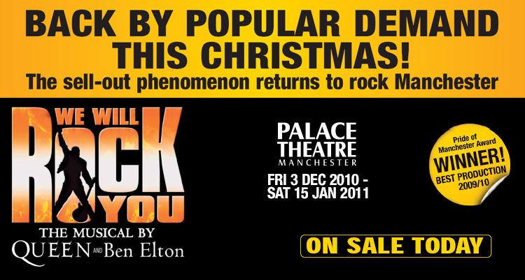 We Will Rock You in Manchester