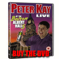 Buy Peter Kay live in Bolton on DVD