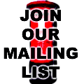 sign up to our mailing list for offers