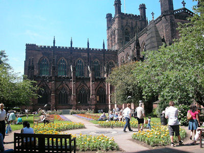Chester Hotels - Chester Cathedral and Gardens