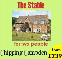 Featured Self Catering - The Stable near Chipping Campden