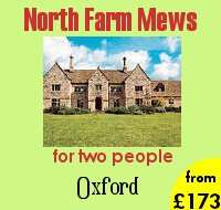 Featured Self Catering -North Farm Mews near Oxford