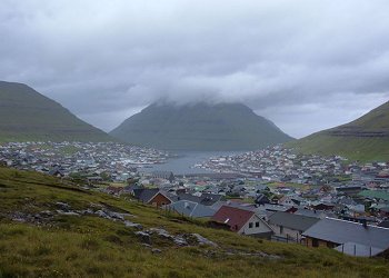 View of Klaksvik