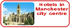 Hotels in city centre Manchester
