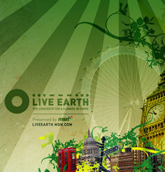 Wembley Stadium. London - Live Earth Concert