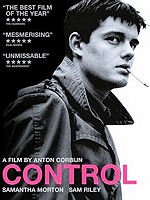 Control - the Ian Curtis biopic - out now on DVD