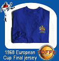 buy the retro 1968 European Cup Final Manchester United jersey