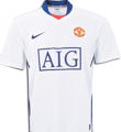 The Manchester United away shirt