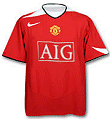Manchester United AIG shirt