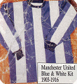 The Manchester United kit of 1903 - 1916