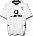 Manchester United away kit 2002-03