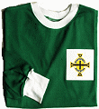 the Northern Ireland shirt as worn by George Best