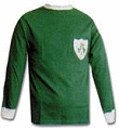 the Ireland shirt worn inthe 1960's by the likes of Johnny Giles, Noel Cantwell, Tonny Dunne and Shay Brennan
