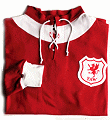 the 1920's Wales kit as worn by Billy Meredith