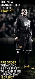 Buy the new United home kit 2007-08