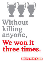 We Won It Three Tmes T-shirt